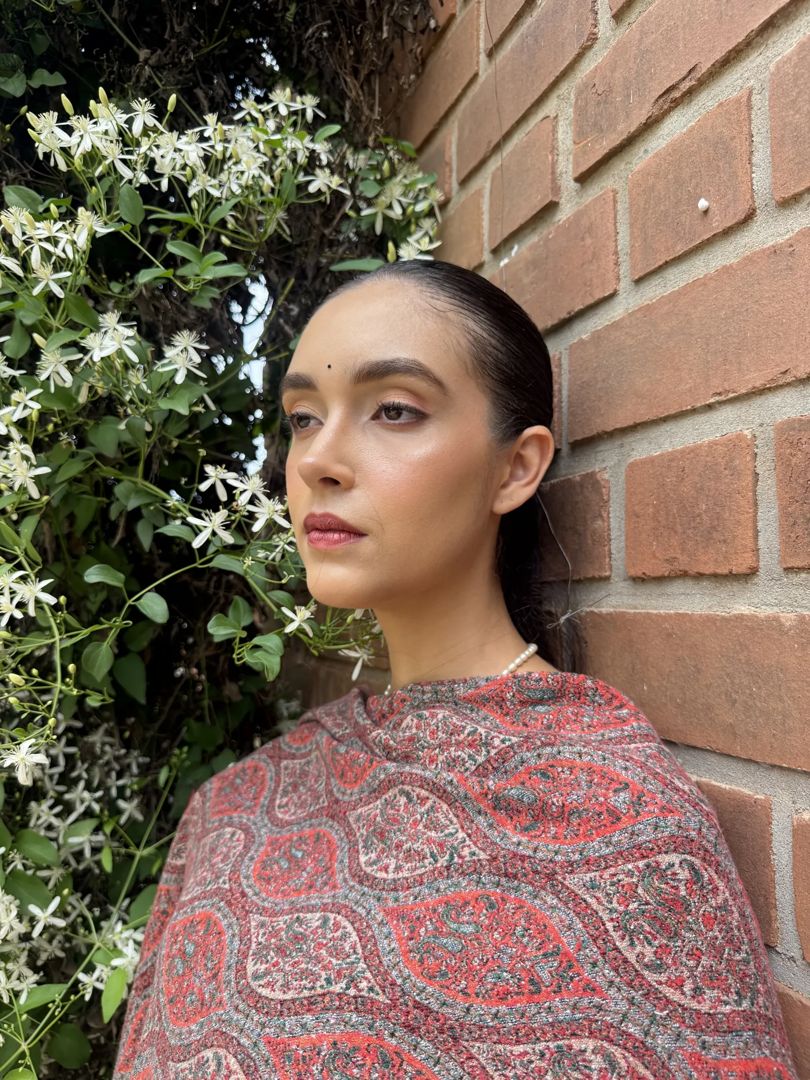 Daytime makeup look